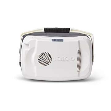 Igloo Portable Electric Coolers, 12v Cooler, Iceless Plug in Cooler, Electrice Ice Chest, Powered Cooler Hot/Cold