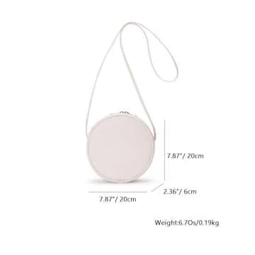 Chic and Versatile YONBEN Crossbody Round Bag for All Occasions