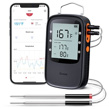 Govee Bluetooth Meat Thermometer for Perfect Grilling