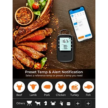 Govee Bluetooth Meat Thermometer for Perfect Grilling