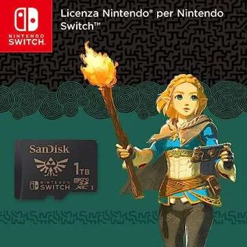 SanDisk 1TB microSDXC Card for Nintendo Switch - Perfect Storage