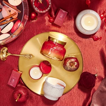 Capri Blue Holiday Mercury Jar Candle - Luxury Holiday Scent