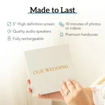 Heirloom Wedding Video Book - Personalize Your Memories