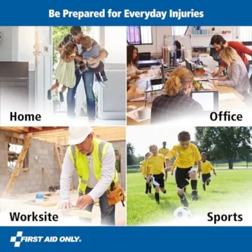 First Aid Only OSHA-Compliant Emergency Kit 260 Pieces