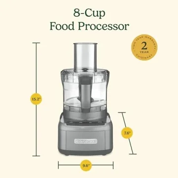 Cuisinart 8-Cup Food Processor for Effortless Meal Prep