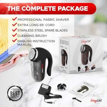 EasyLint Professional Fabric Shaver for Clothes & Furniture