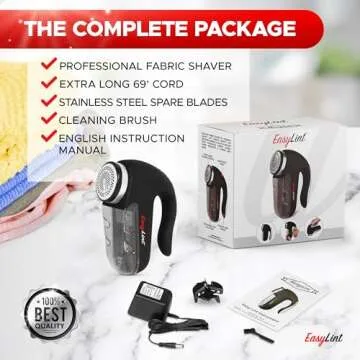 EasyLint Professional Fabric Shaver for Clothes & Furniture