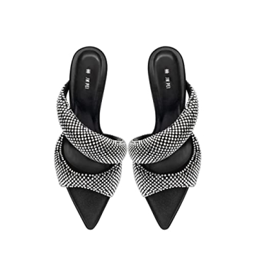 JW PEI Women's Stylish Vegan Leather Mules - Comfortable & Chic