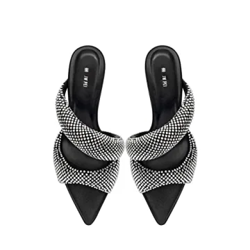 JW PEI Women's Stylish Vegan Leather Mules - Comfortable & Chic