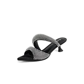 JW PEI Women's Stylish Vegan Leather Mules - Comfortable & Chic