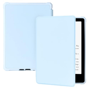 COO Case for 6.8" Kindle Paperwhite (11th Generation 2021 Release), PU Leather Slim Smart Cover for ...