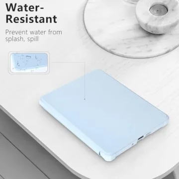 COO Case for 6.8" Kindle Paperwhite (11th Generation 2021 Release), PU Leather Slim Smart Cover for Kindle Paperwhite & Kindle Paperwhite Signature Edition with Auto Sleep/Wake (Blue)