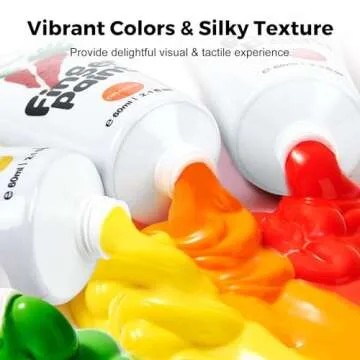Washable Finger Paints for Toddlers - Fun & Safe Art Supplies