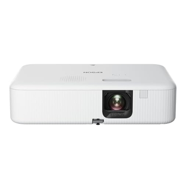 Epson EpiqVision Flex CO-FH02 Full HD 1080p Smart Streaming Portable Projector, 3-Chip 3LCD, 3,000 L...
