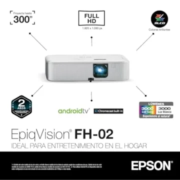 Epson EpiqVision Flex CO-FH02 Projector for All Occasions