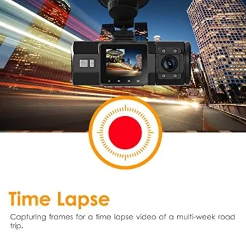 Vantrue N2 Pro Dual Dash Cam with Night Vision Technology