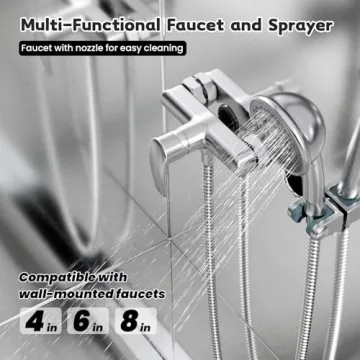 PawBest Stainless Steel Dog Grooming Bath Tub with Ramp, Faucet, Hoses and Loops (50" Bathtub)