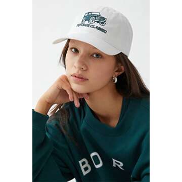 Land Rover Women's Car Dad Hat - White/Green