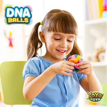 YoYa Toys DNA Balls - Colorful Fidget Stress Balls for All Ages