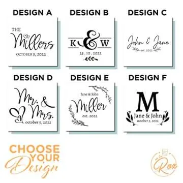 Personalized Wedding Gifts for Couples - Personalized Cutting Board - Custom Bamboo Cutting Board - Engraved Cutting Board - Customizable Housewarming Gifts - 3 Sizes/Designs To Choose From