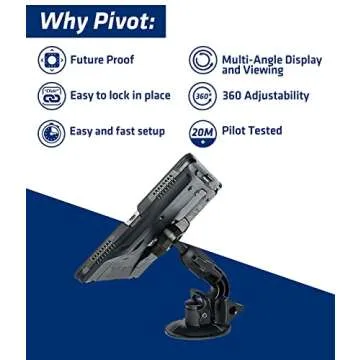 PIVOT Suction Cup Mount for Reliable Aviation Use
