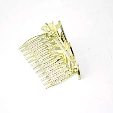 Kuzhi Frozen Elsa Tiara Coronation Crown (Gold)