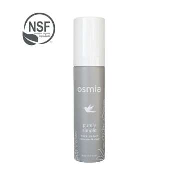 Osmia Organics Natural Purely Simple Face Cream For Sensitive + Reactive Skin | Clean Beauty For Hea...