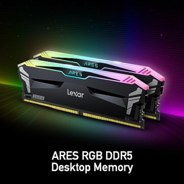 Lexar 32GB ARES RGB DDR5 RAM High Performance Desktop Memory