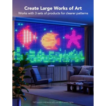 Govee Curtain Lights - Smart LED Color Changing Decor