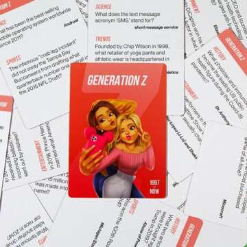 QUOKKA OK Boomer Family Game - Volume II - Board Games for Family Night - Trivia Card Games for Adults & Family Volume ll - Fun Party Millennials vs Boomers Game for All Ages 15+