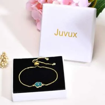 Juvux Clover Bracelet for Women: Elegant Adjustable Jewelry