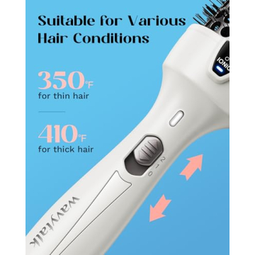 Wavytalk Thermal Brush for Effortless Blowout Looks