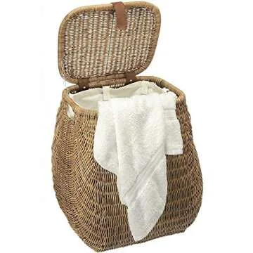 KOUBOO Wicker Laundry Hamper for Stylish Storage