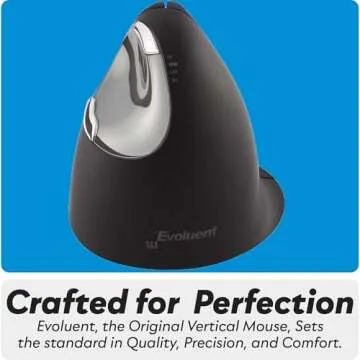 Evoluent VM4RW VerticalMouse 4 Ergonomic Wireless Mouse