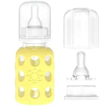 Lifefactory Glass Baby Bottles - Durable and Eco-Friendly