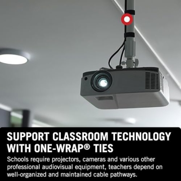 VELCRO Brand One-Wrap Tape for Easy Cable Management Solutions