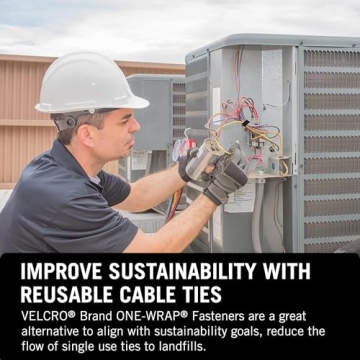 VELCRO Brand One-Wrap Tape for Easy Cable Management Solutions