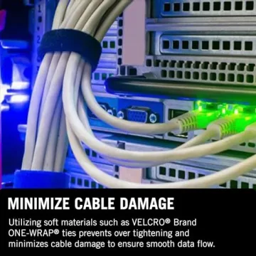 VELCRO Brand One-Wrap Tape for Easy Cable Management Solutions