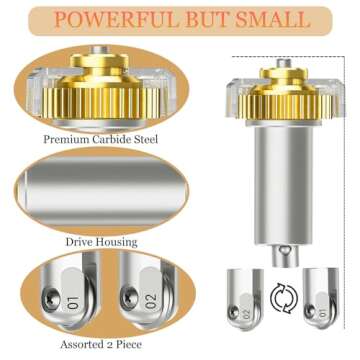 Versatile Scoring Wheel Combo Pack for Cricut Maker