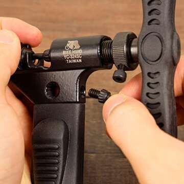 BikeHand Bike Chain Rivet Remover Tool - Durable & Easy to Use