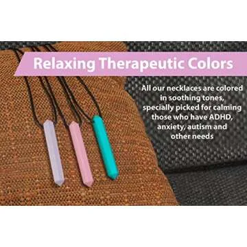 Durable Sensory Chew Necklaces for Stress Relief