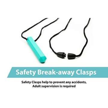 Durable Sensory Chew Necklaces for Stress Relief