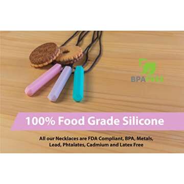 Durable Sensory Chew Necklaces for Stress Relief