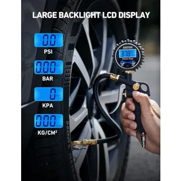AstroAI Digital Tire Pressure Gauge & Inflator Accessory