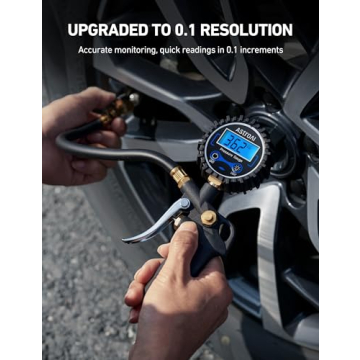 AstroAI Digital Tire Pressure Gauge & Inflator Accessory