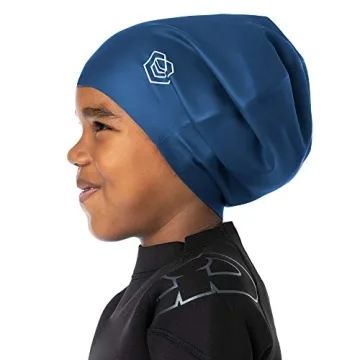 SOUL CAP JR - Large Swimming Cap for Kids with Long Hair
