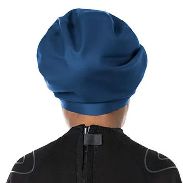 SOUL CAP JR - Large Swimming Cap for Kids with Long Hair
