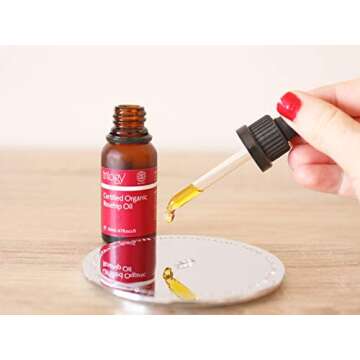 Trilogy TRR-ROS-U-TRO20 Certified Organic Rosehip Oil 20ml/0.67 Ounce