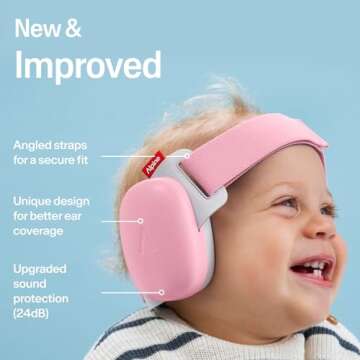 Alpine Muffy Baby - New & Improved Baby Ear Muffs Noise Protection for Babies and Toddlers - CE & AN...