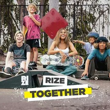 RIZE Skateboard & BMX Ramp - Perfect for Kids & Teens